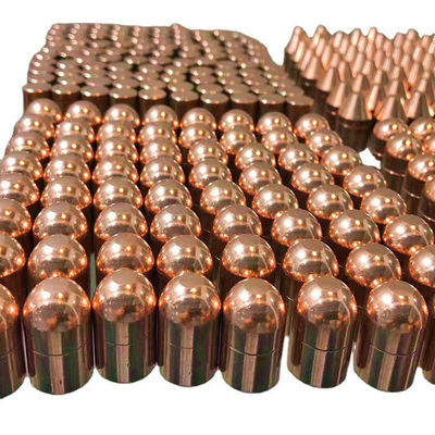 Un buen precio. Aduana de soldadura de los casquillos del electrodo de la extremidad de la soldadura por puntos de la resistencia para la máquina de la soldadura de punto en línea