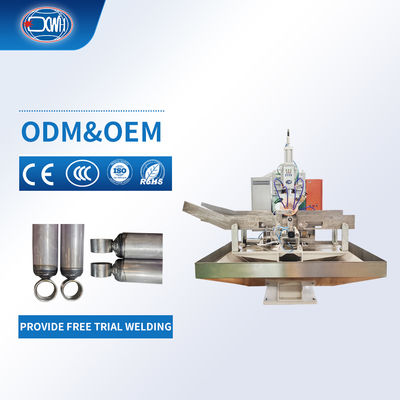 Un buen precio. Máquina de soldadura de costura de absorción de choques con pistón de acero al carbono de resistencia automática en línea