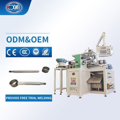 Un buen precio. Saldadora de proyección neumática Cnc Máquina de soldadura automática de resistencias de cañas de pistón en línea