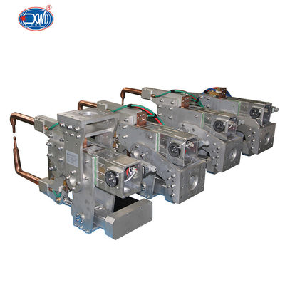 Un buen precio. Arma robótico de la soldadura por puntos de la resistencia neumática 160KVA con el cilindro eléctrico en línea