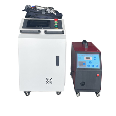 Pequeño soldador Machine Portable 1500W del laser de la fibra del PDA del CNC