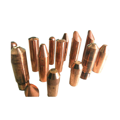 Un buen precio. Soldador auto Tip, electrodos del punto de las clases de la chapa del cuerpo de la soldadura por puntos de la resistencia en línea