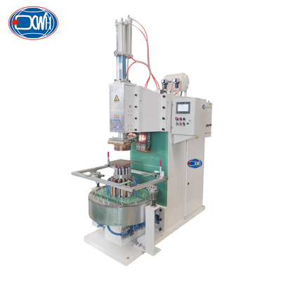 Un buen precio. Máquina de soldadura de puntos múltiples con resistencia a múltiples electrodos y depósito de combustible de múltiples puntos en línea