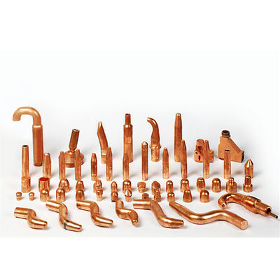 Un buen precio. Termal de cobre de los electrodos de la soldadura por puntos de la resistencia del OEM C18150 conductora en línea