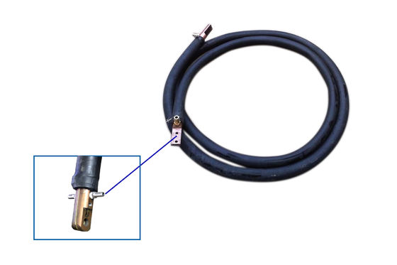 Un buen precio. Cable secundario refrigerado por agua resistente para electrodo en línea