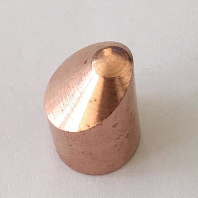 Un buen precio. Los electrodos de cobre no estándar de la soldadura por puntos del OEM 40m m inclinan el material en línea