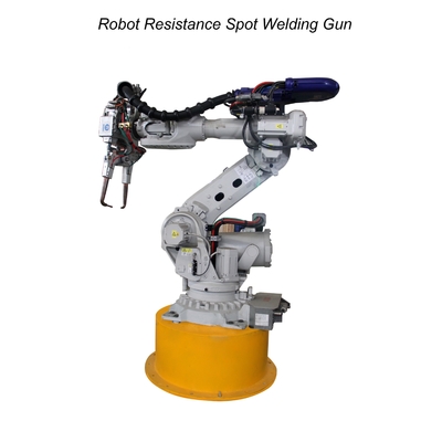 Un buen precio. Tipos de la frecuencia intermedia DC del robot de la máquina del arma de la soldadura por puntos del metal en línea